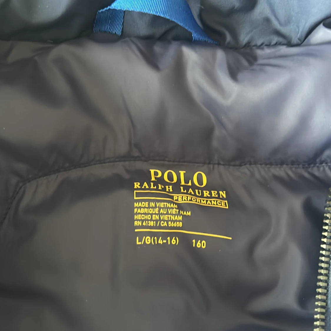 Blå dunjacka från Polo Ralph Lauren - 1
