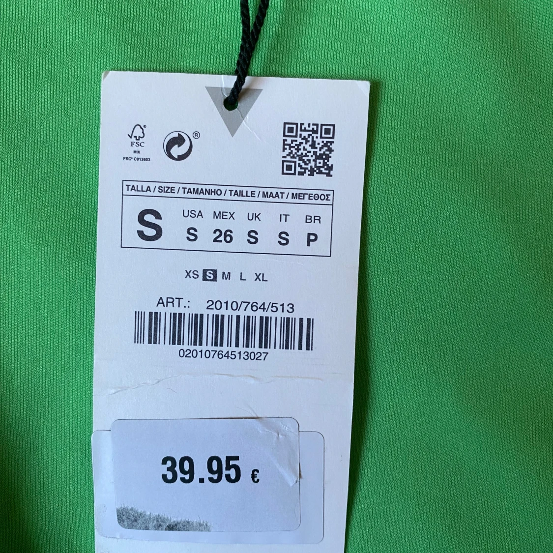 Grön off shoulder topp - 91