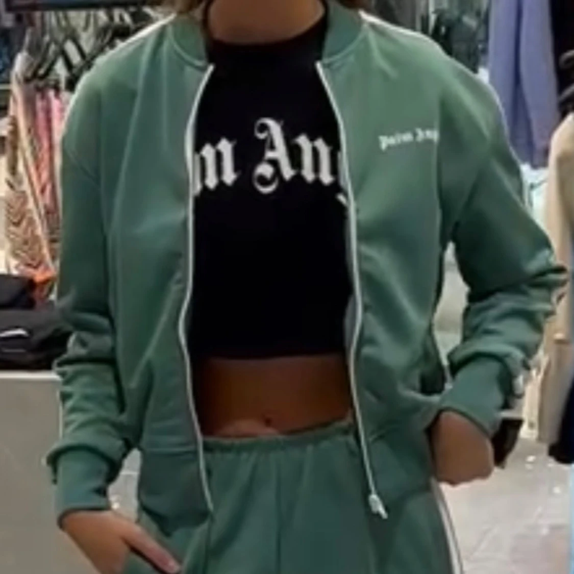 Grön bomberjacka från Palm Angels - 93