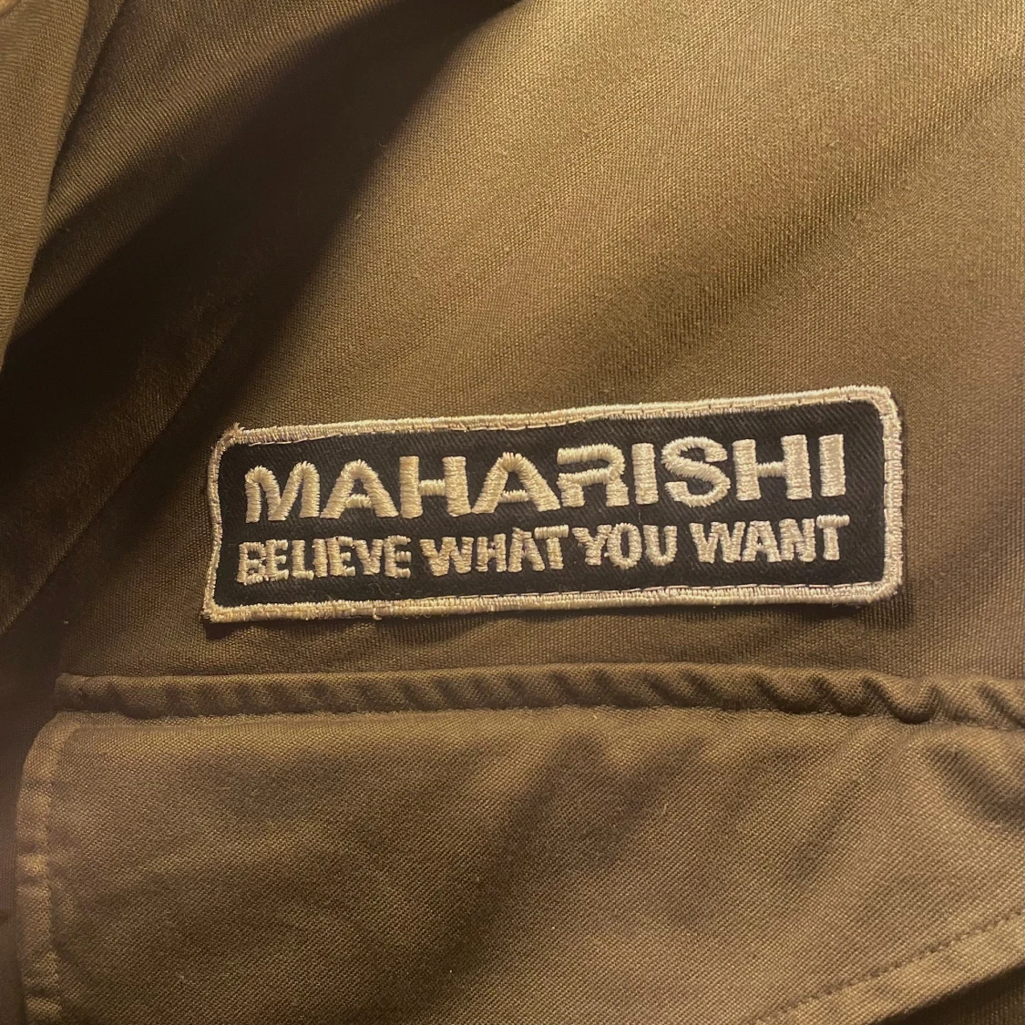 Maharishi designer-militärjacka - 91