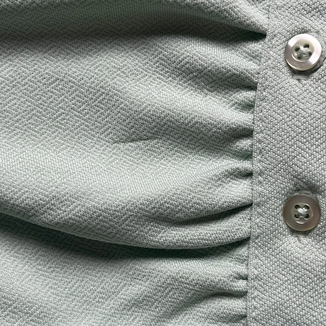 Ljusgrön långärmad topp från Bik Bok - 4