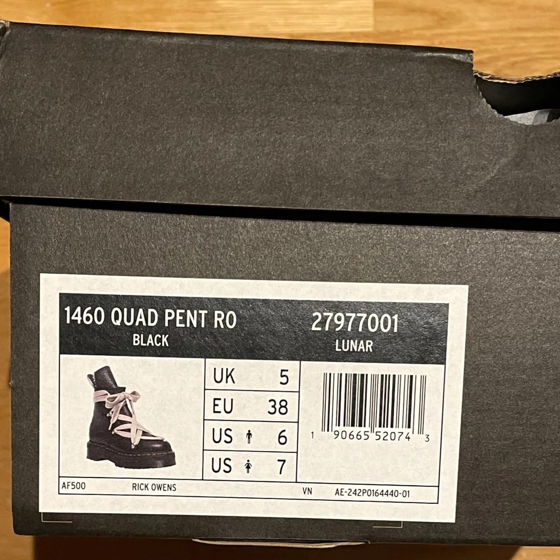 Dr. Martens x Rick Owens 1460 quad - 93