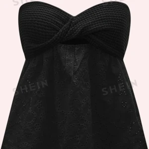 Gullig tube topp - Jättesöt topp från Shein, nästan aldrig använd då den är för liten för mig. Nyskick! 