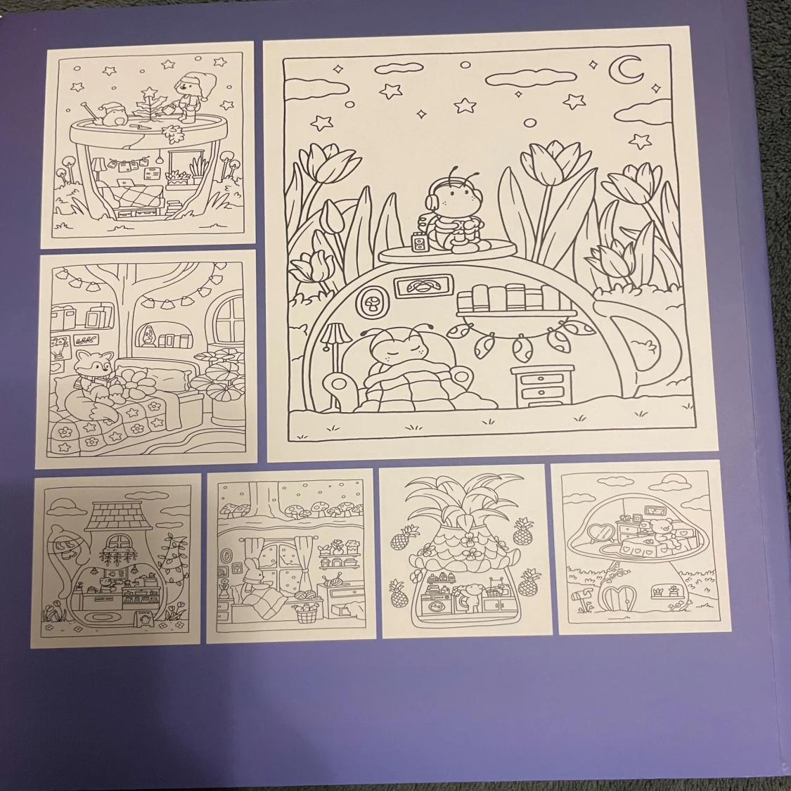 Cozy Spaces CocoWyo målarbok - 1