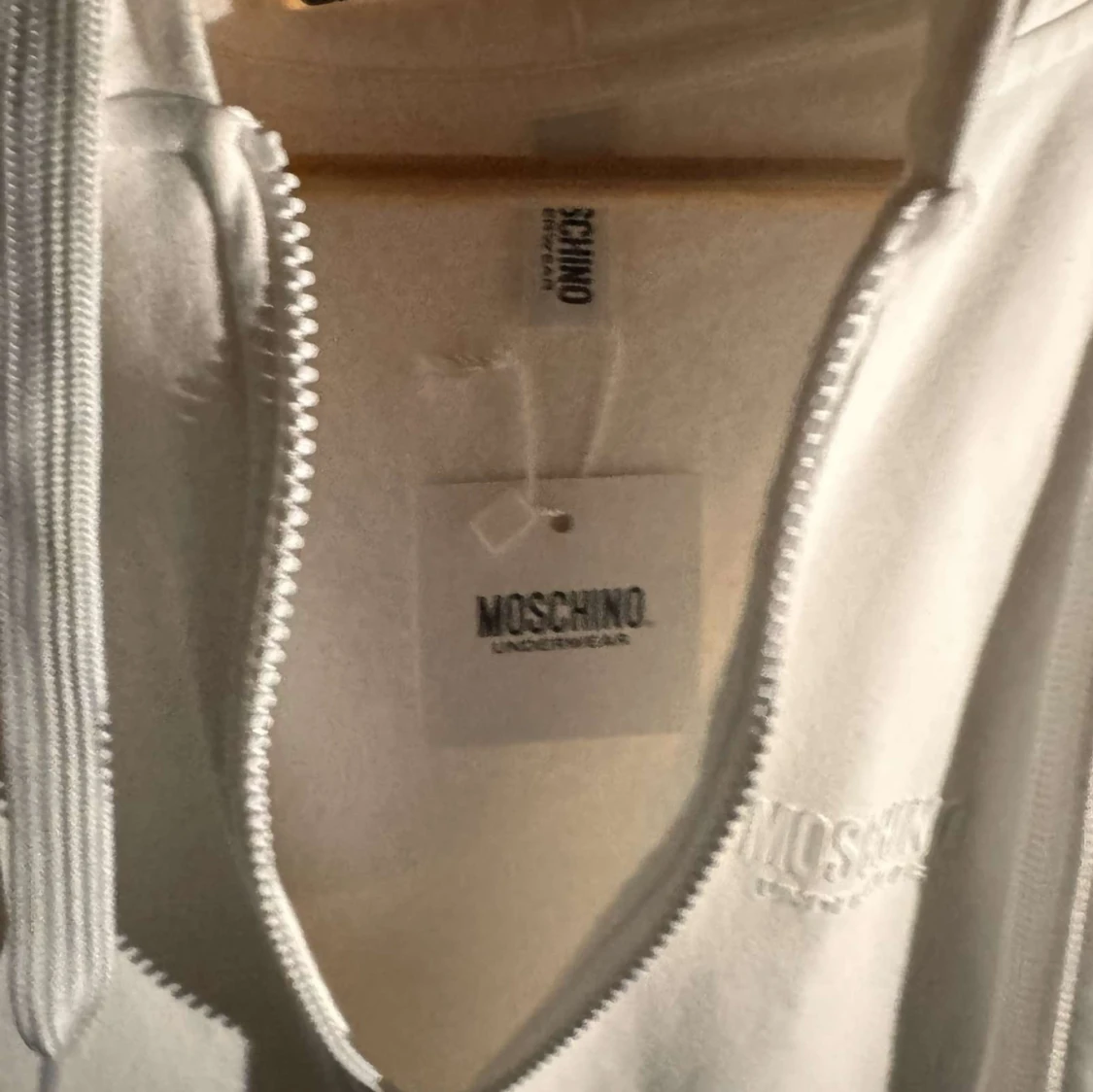 Moschino underwear vit hoodie - 91