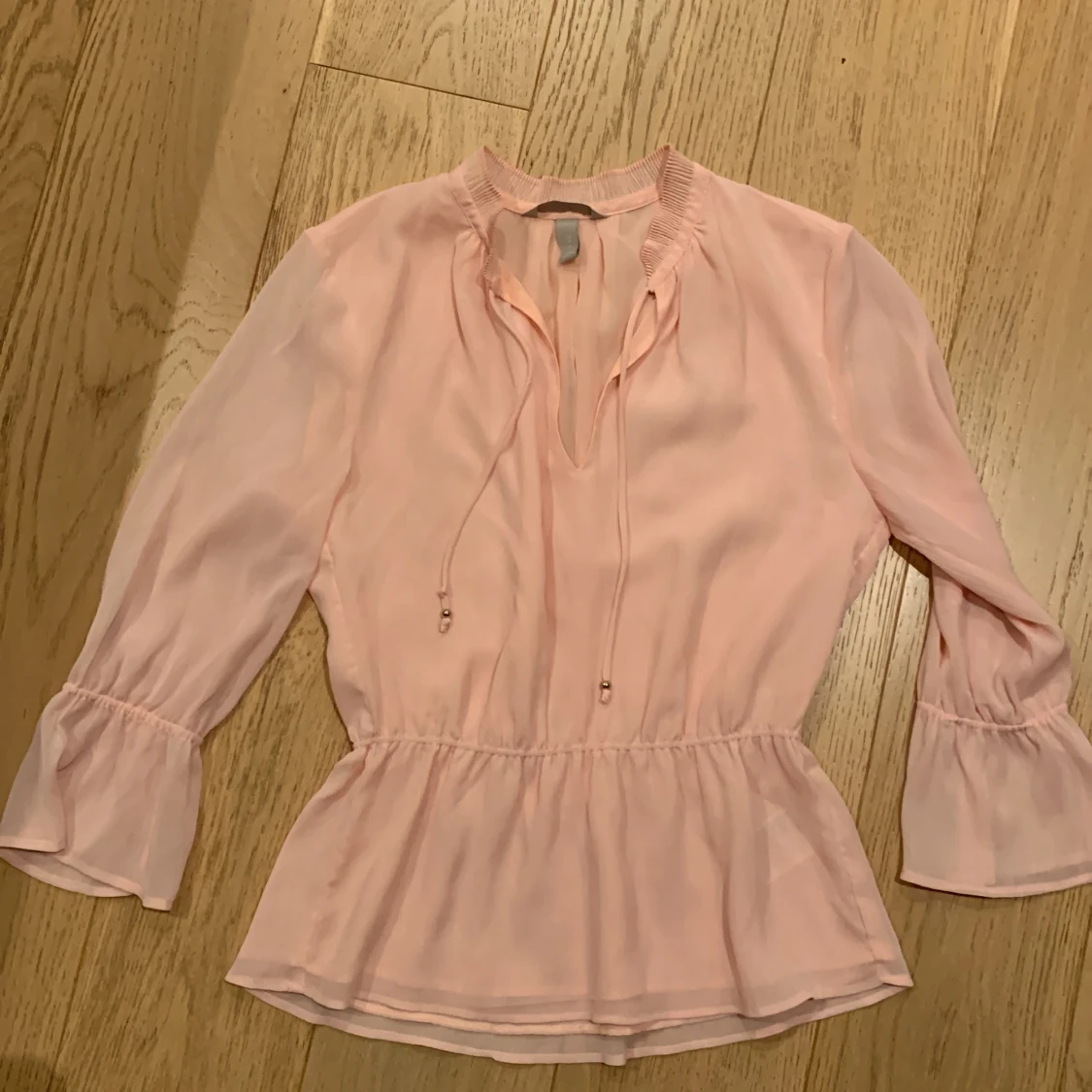 Ljusrosa blus från H&M