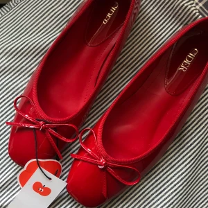 Ballerinaskor  - Jättesöta oanvända ballerinaskor ifrån cider!  Perfekta till att spicea upp en outfit  Funkar även nu till hösten  Bilderna med dem på är ett likadant par i en annan storlek!!