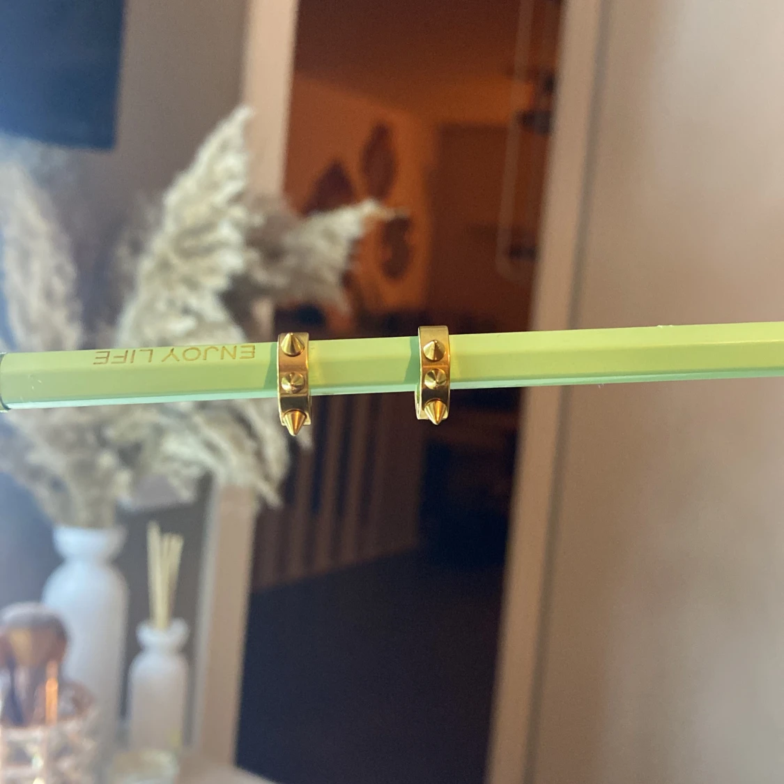 Guld & silver örhänge ( läs beskrivningen!!) - 90