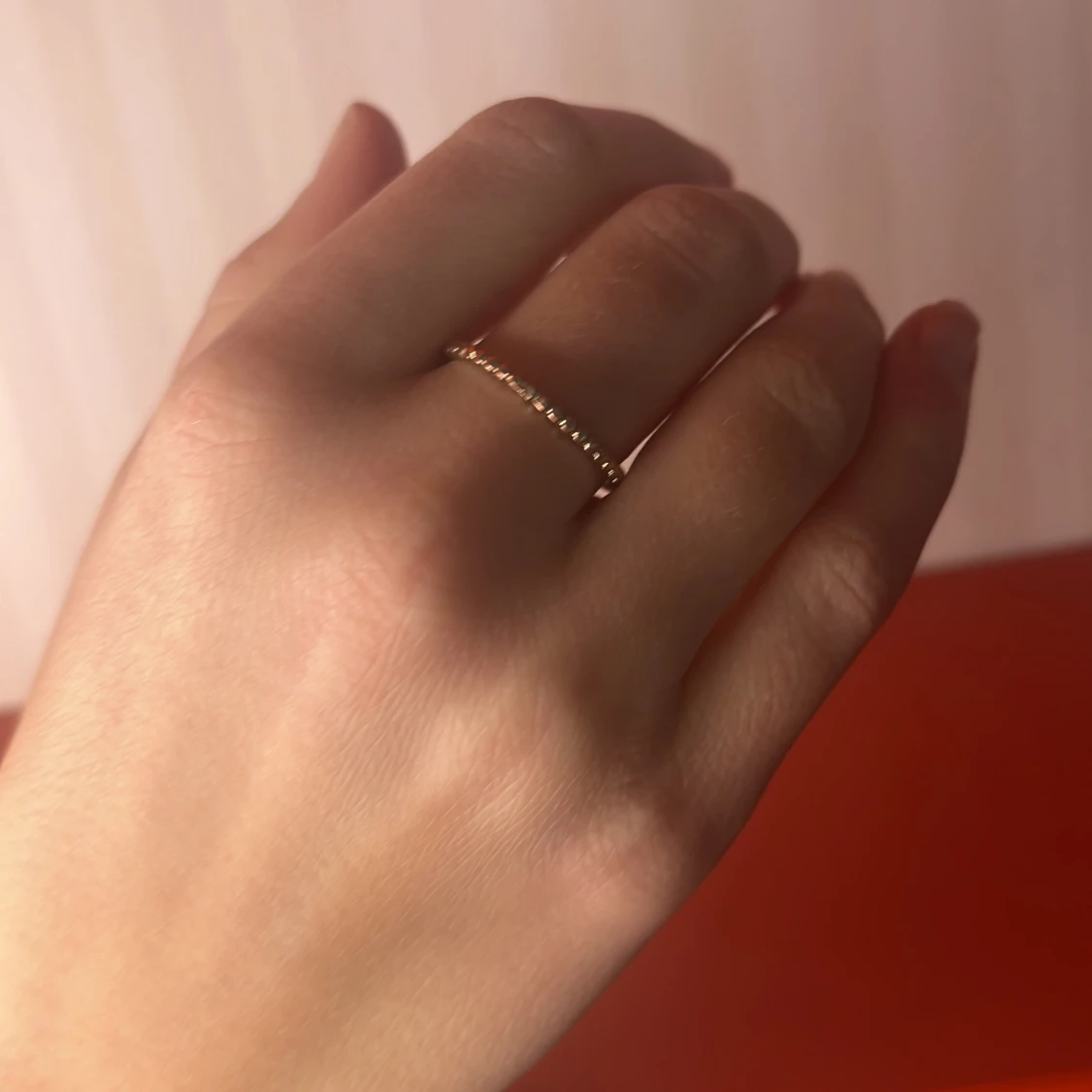 Elegant guldring - 1