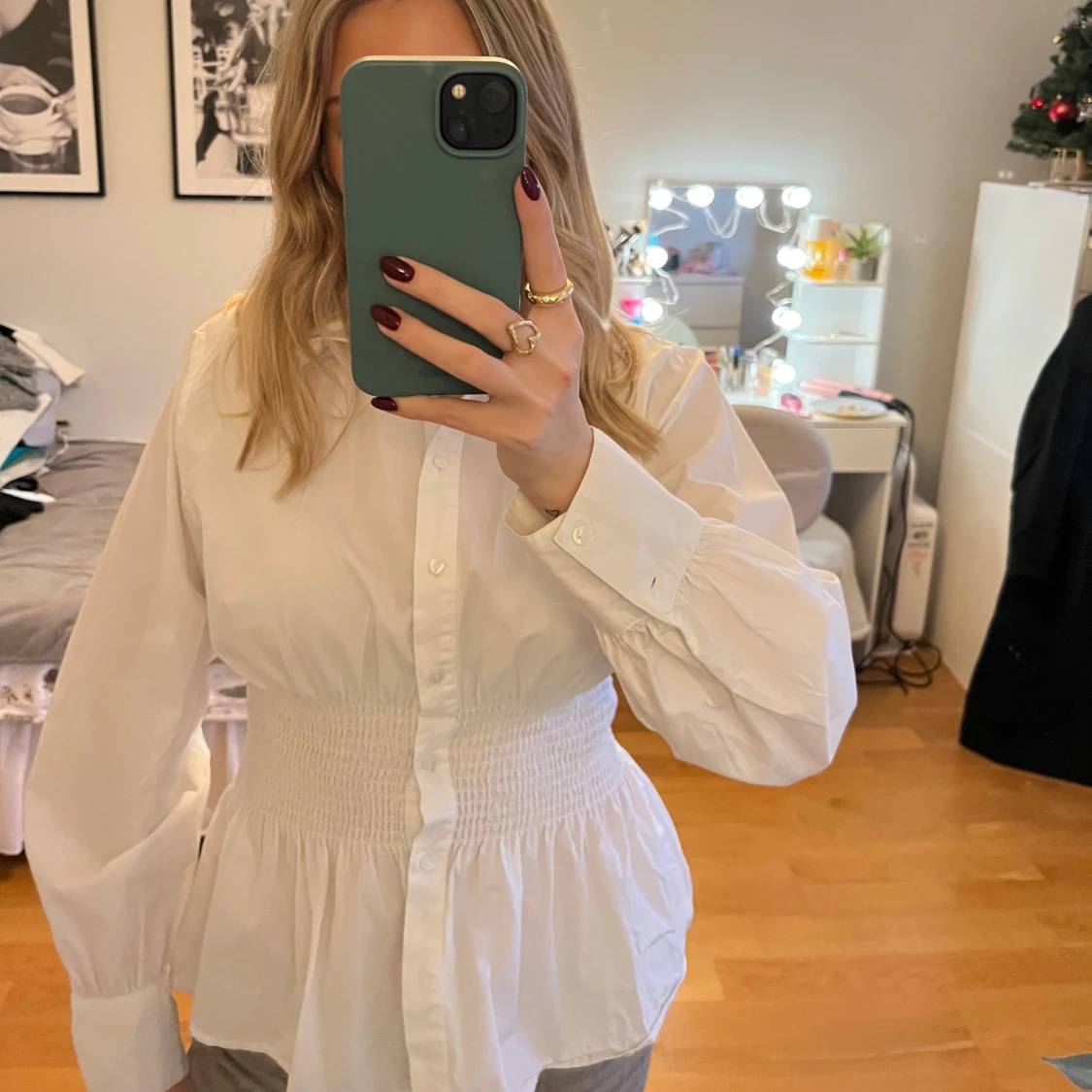 Vit skjorta från only - 90