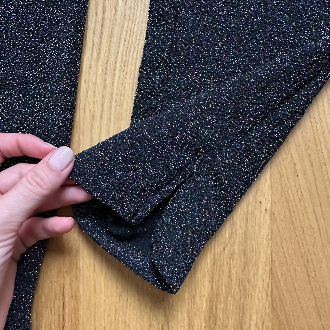 Svarta glittriga byxor från Rut&Circle - 91