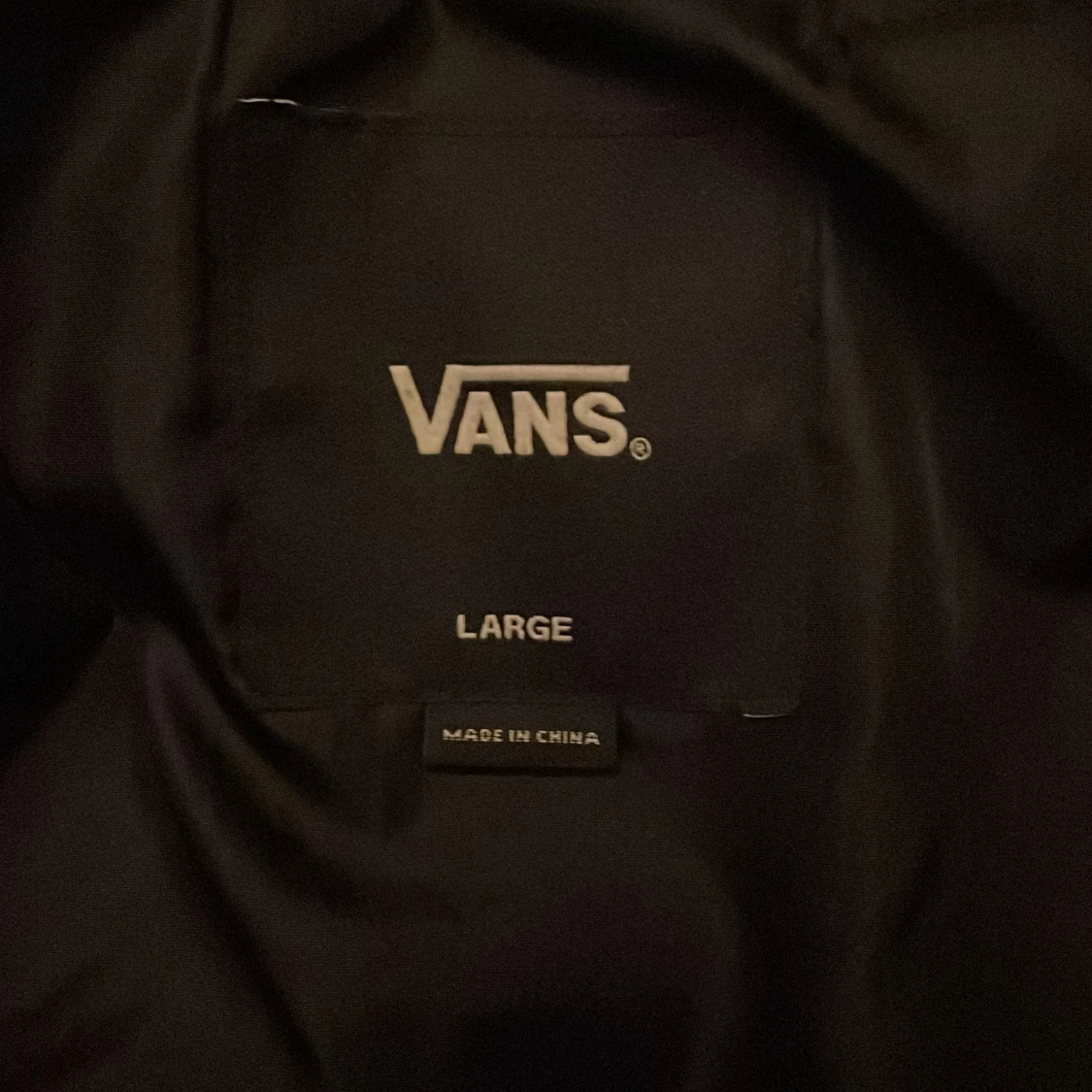 Svart quiltad jacka från Vans - 91