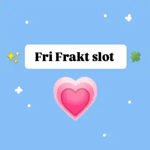 FRI FRAKT på alla varor! 💞 Skicka ett meddelande om vilken vara du vill köpa så ändrar jag den här annonsen med rätt pris så får du fri frakt! 🤗 Paket postas inom 5 dagar efter betalning 🧸