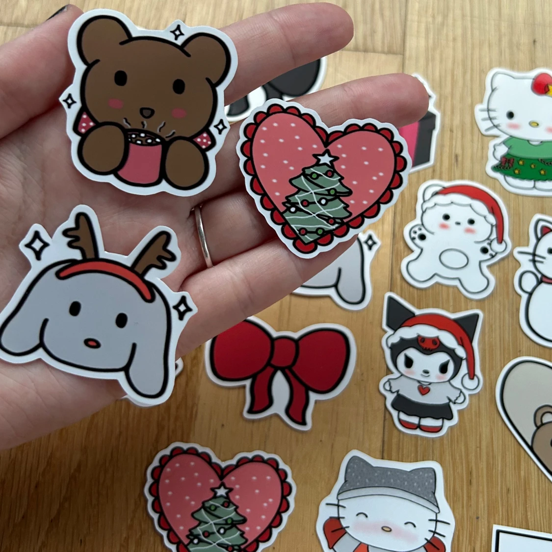 Julklistermärken 🎄 - 91