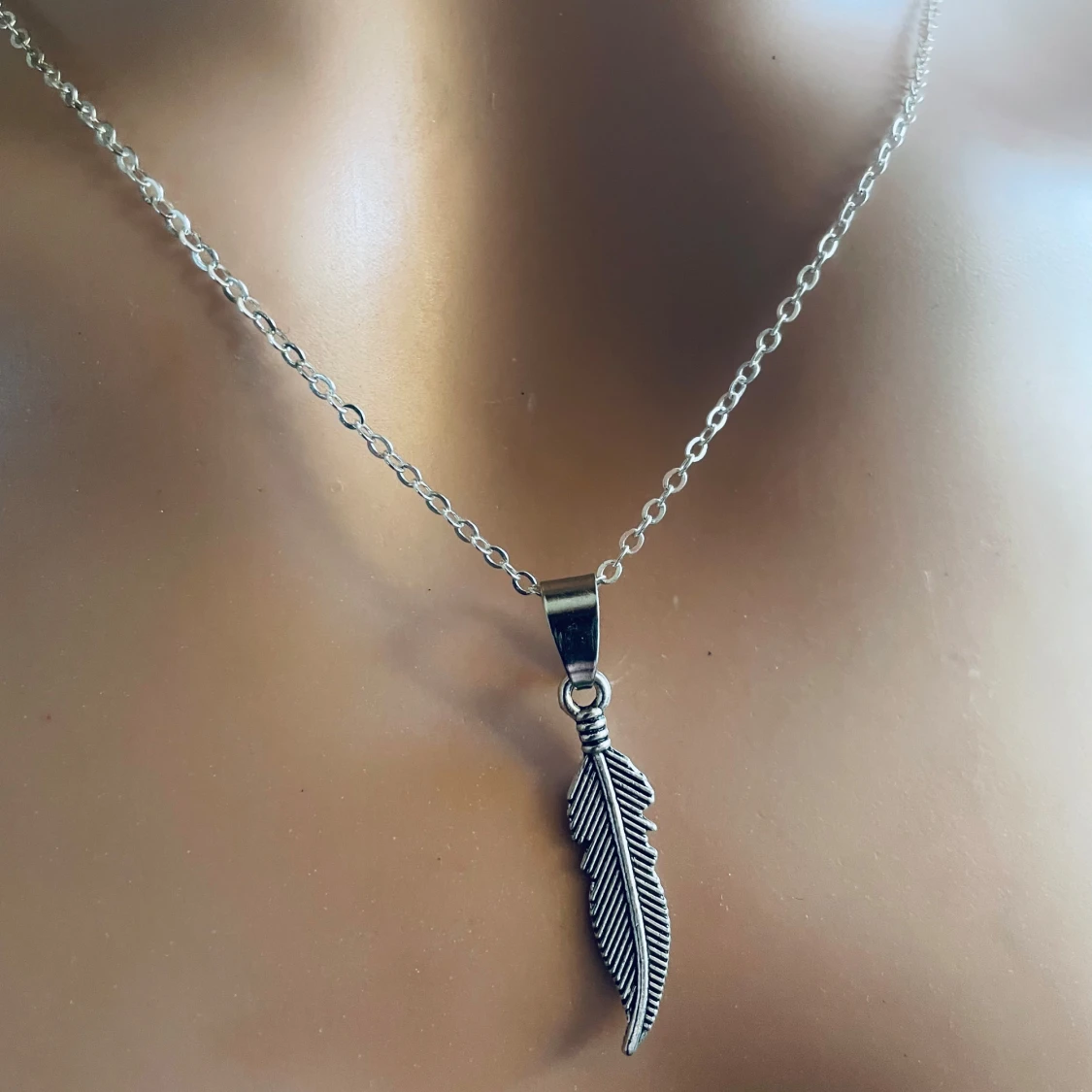 Made by prisförslag - 1 st halsband silver blixt  - 2