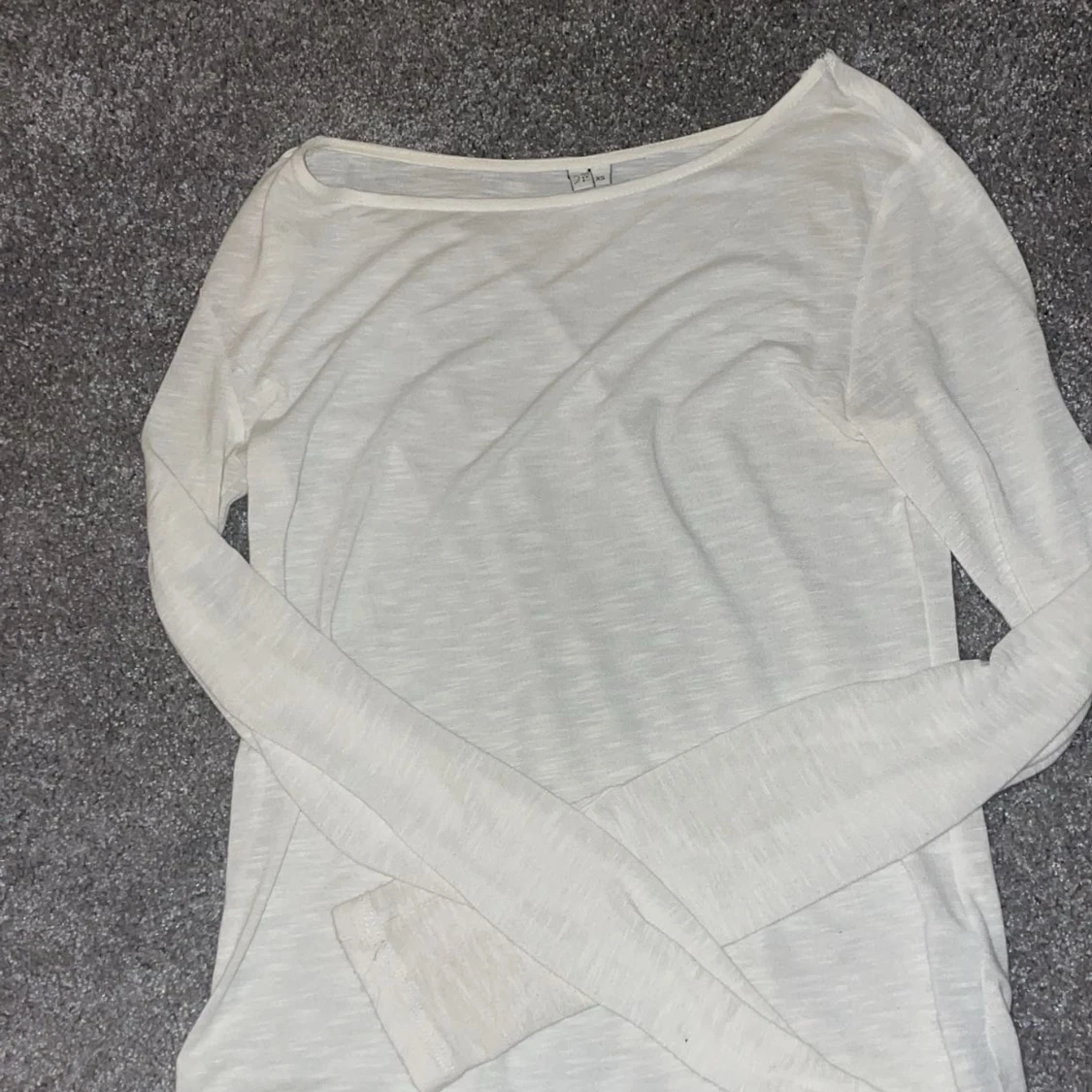 Vit långärmad topp från NLY Trend - 1