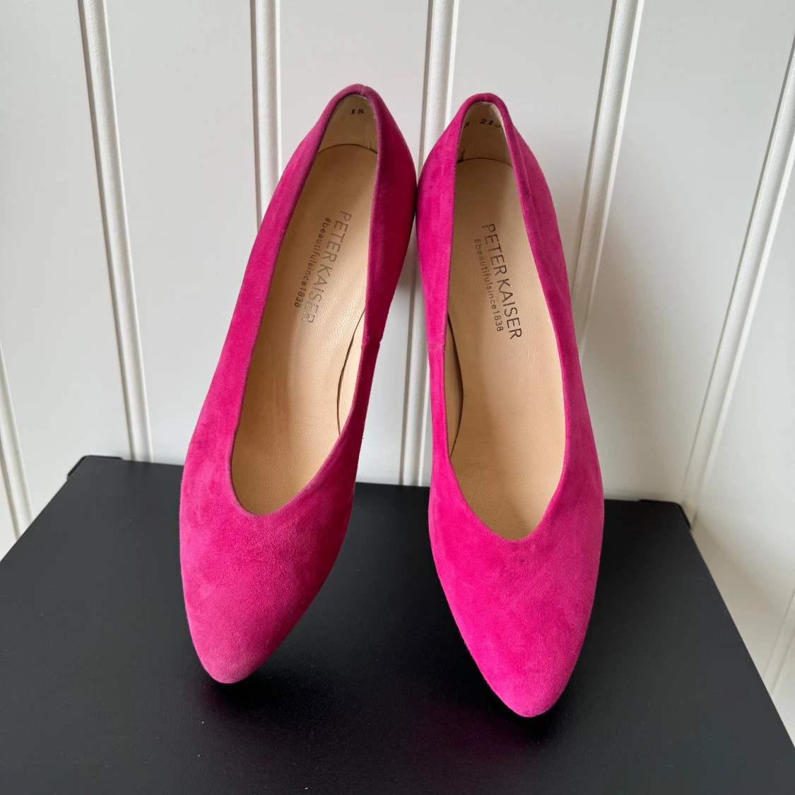 Rosa mockapumps från Peter Kaiser - 90