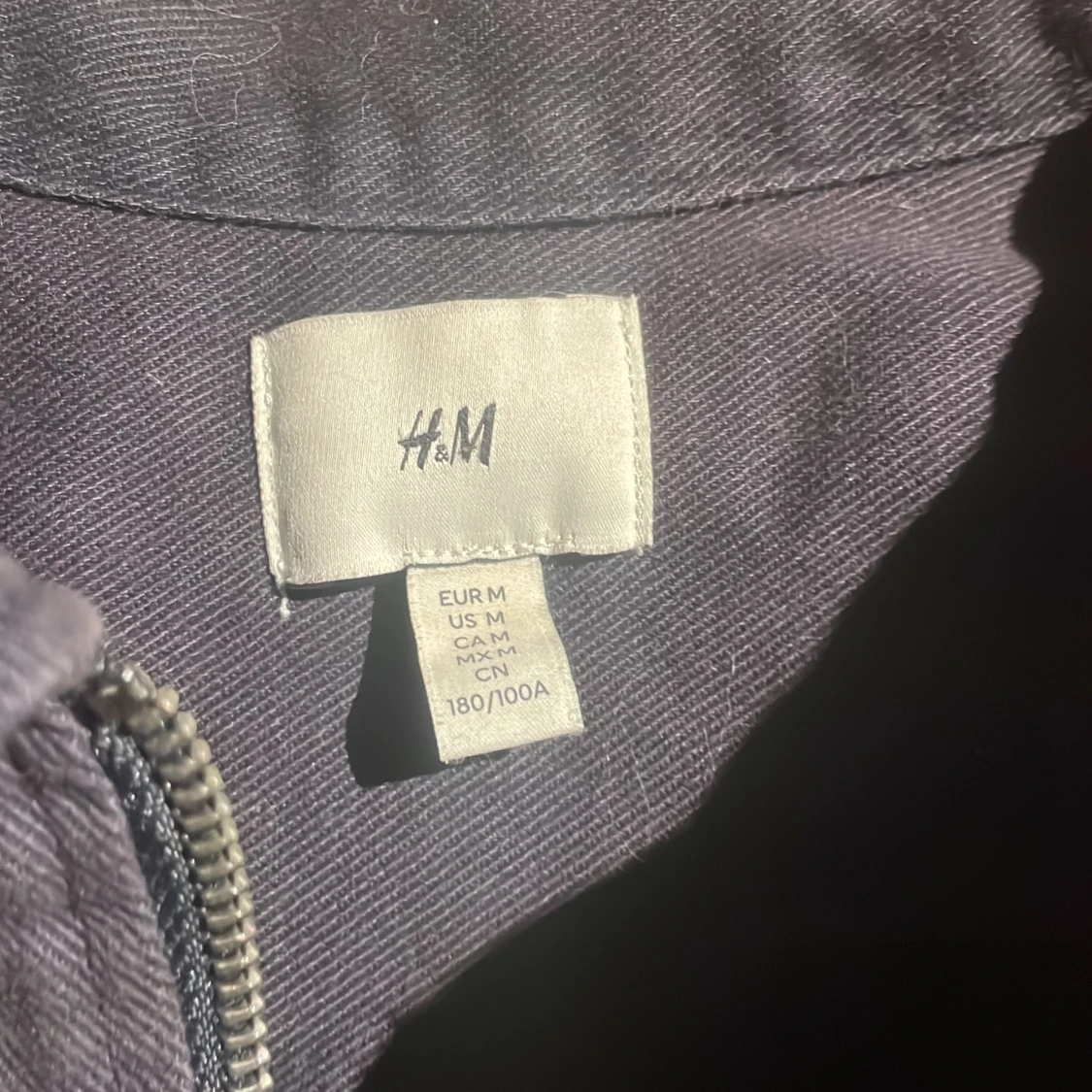 Mörkblå overshirt från H&M - 92