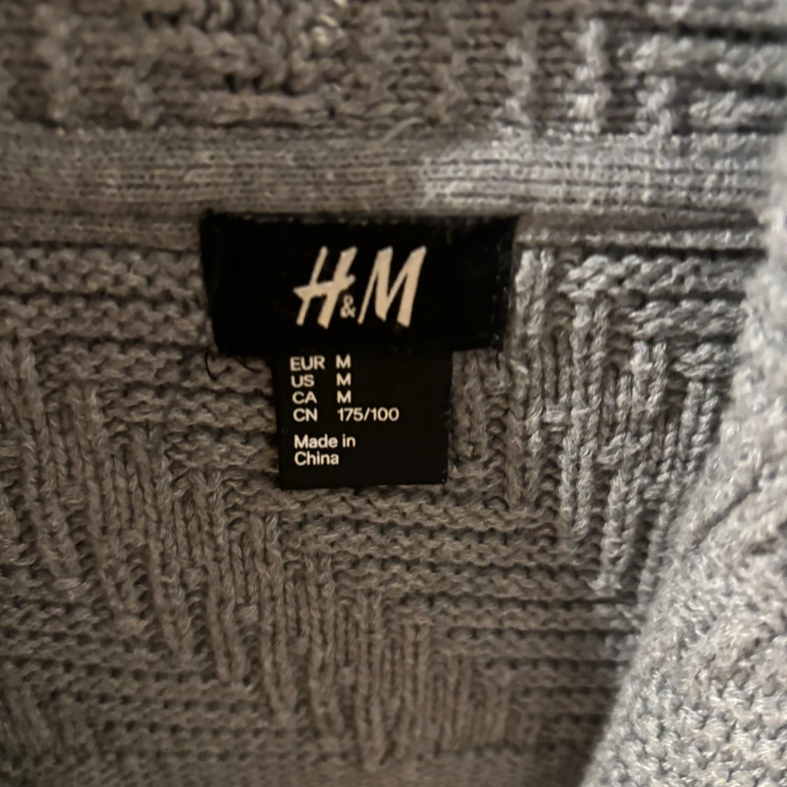 H&M kofta grå M - 93