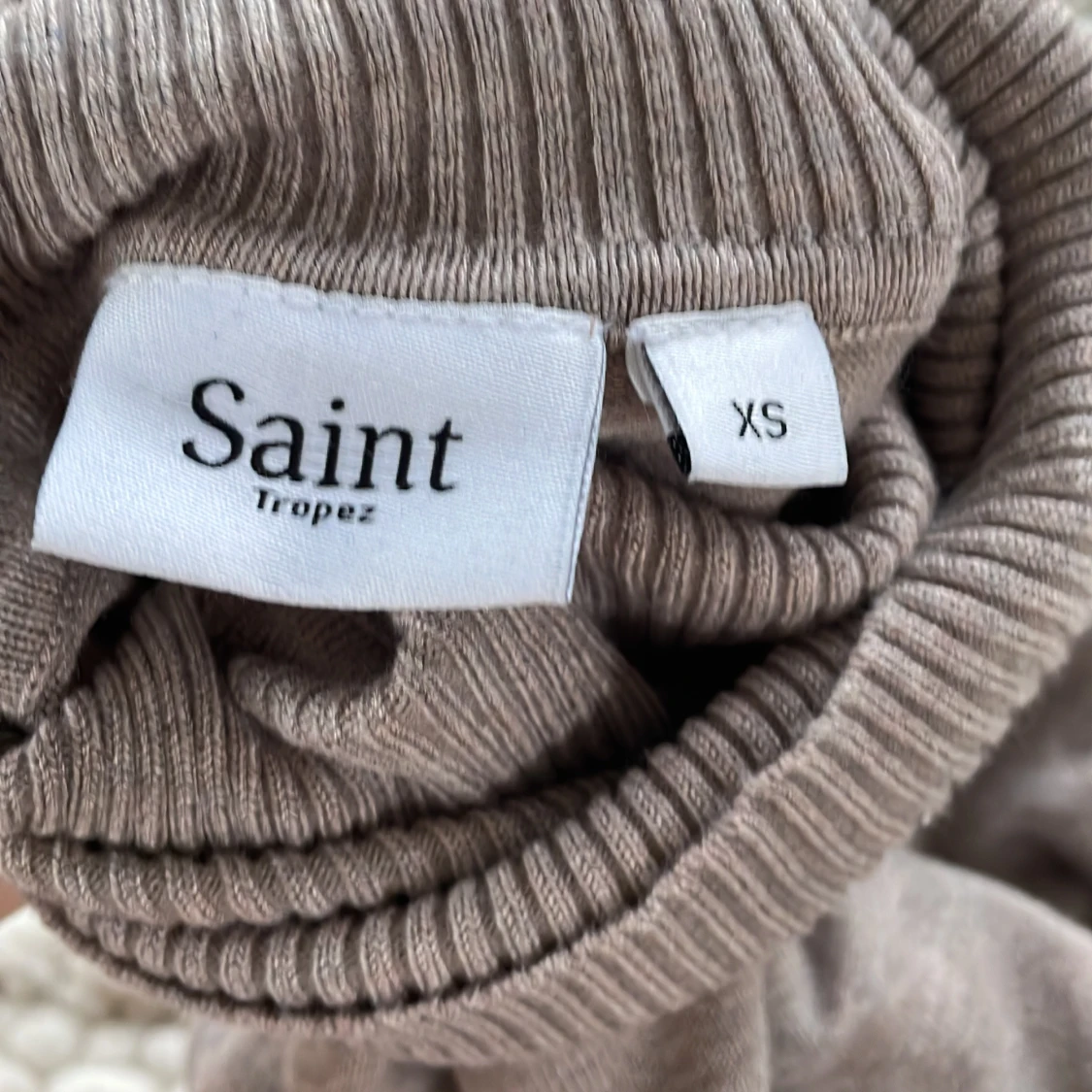 Brun/ beige tröja, XS - 90