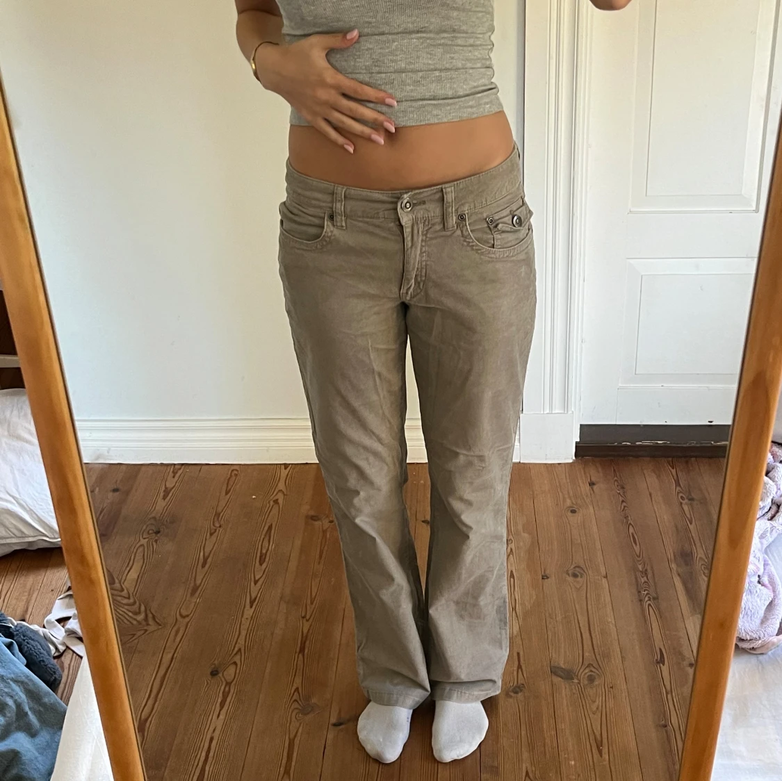 Lågmidjade vintage jeans  - 92