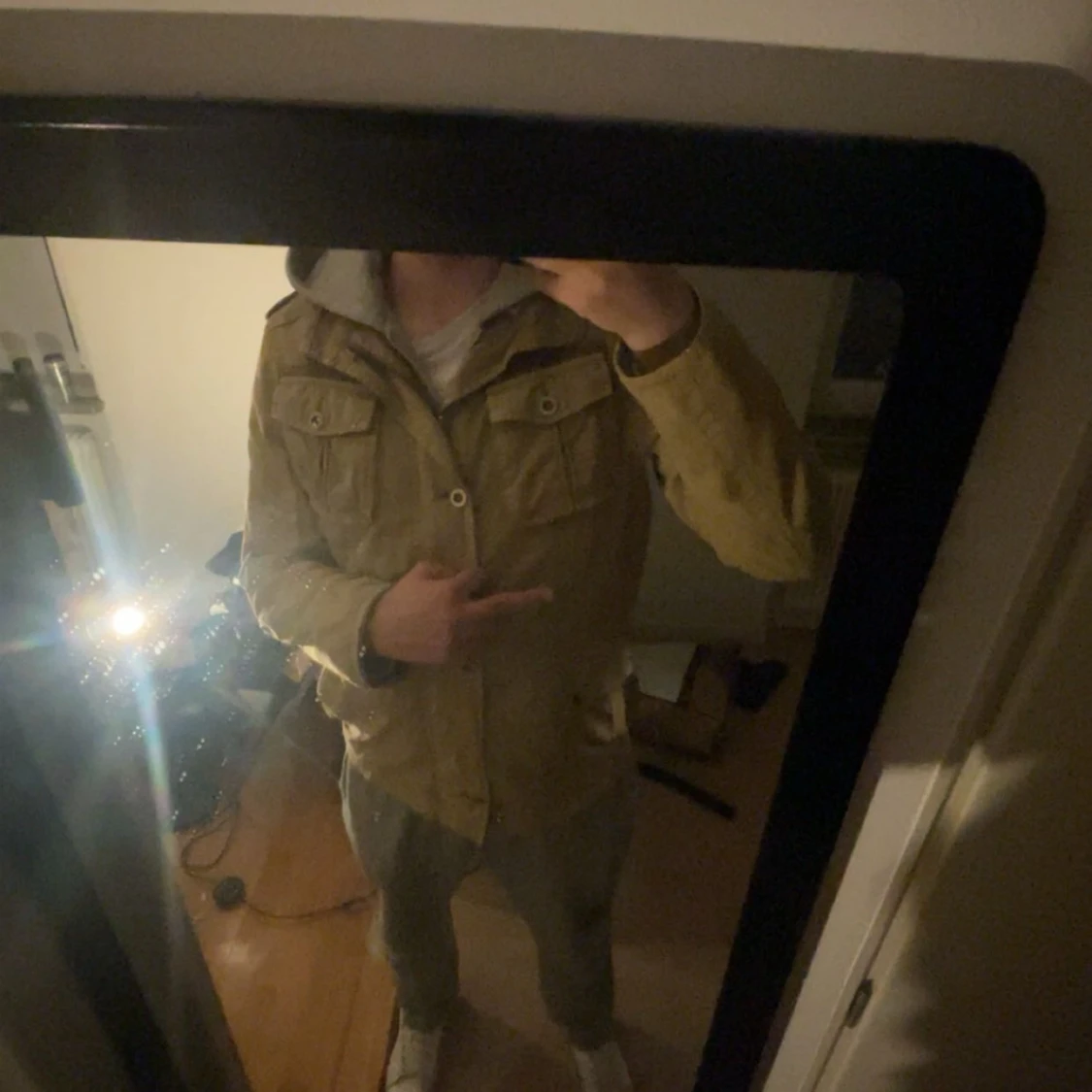 Beige fieldjacket - 91