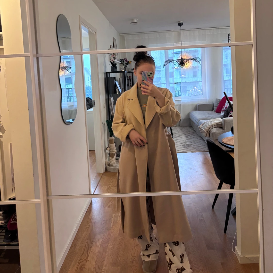 Beige kappa från H&M - 1