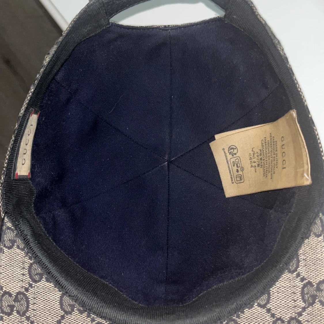 Mönstrad keps från Gucci - 2