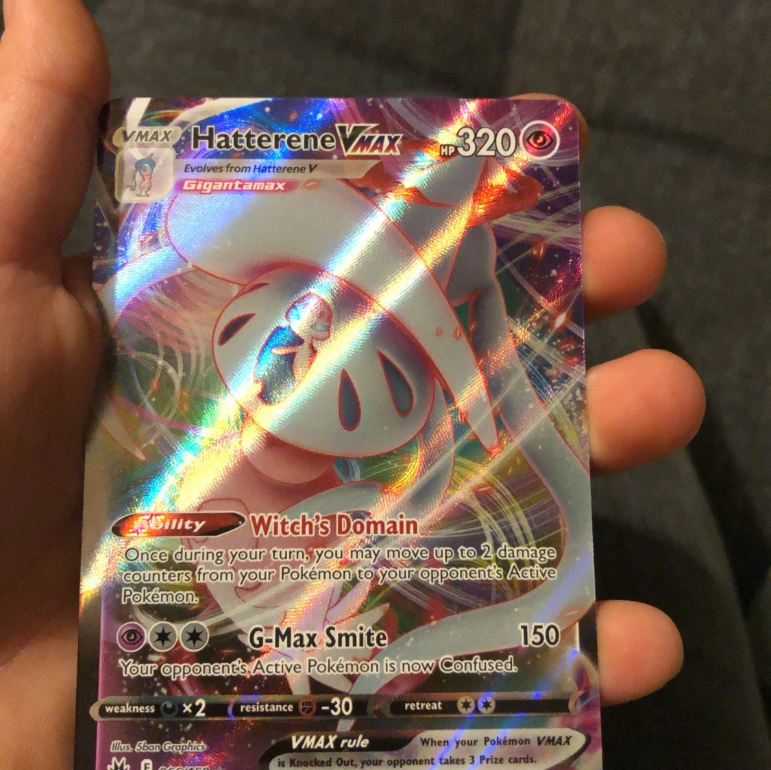 Hatterene VMAX Pokémonkort - 2