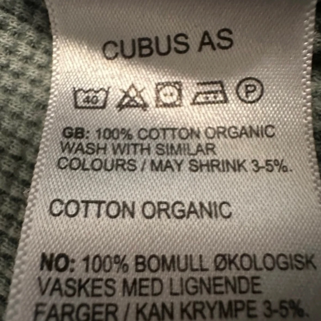 Grön långärmad tröja från Cubus - 2