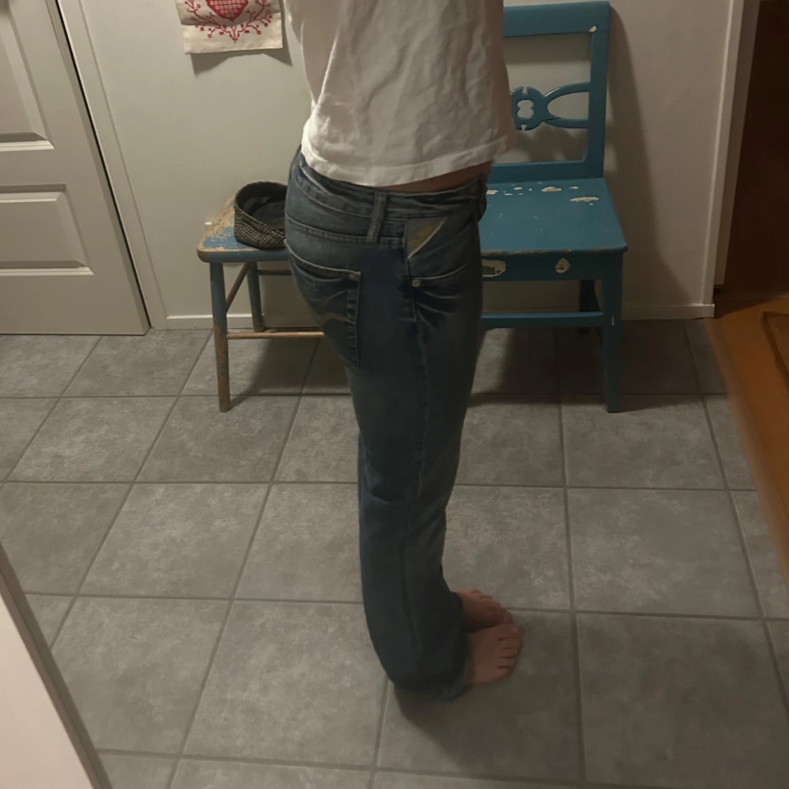 Blå jeans från Replay - 91