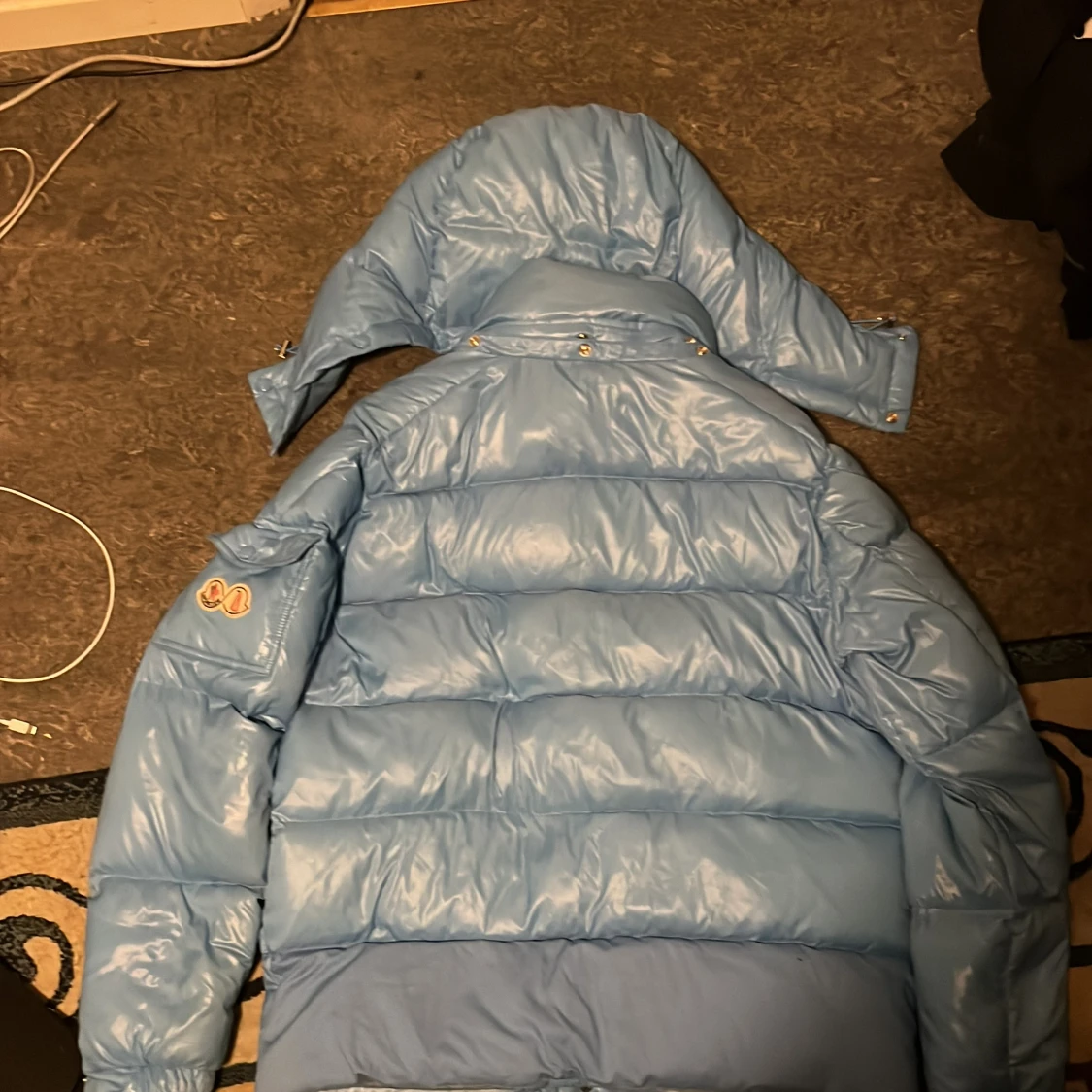 Ljusblå maya monclear jacka - 91