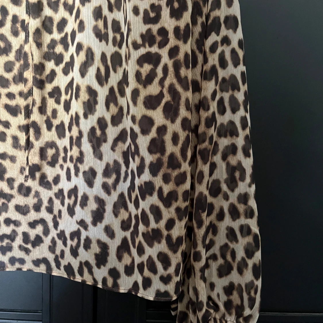 Leopardmönstrad blus från H&M - 92