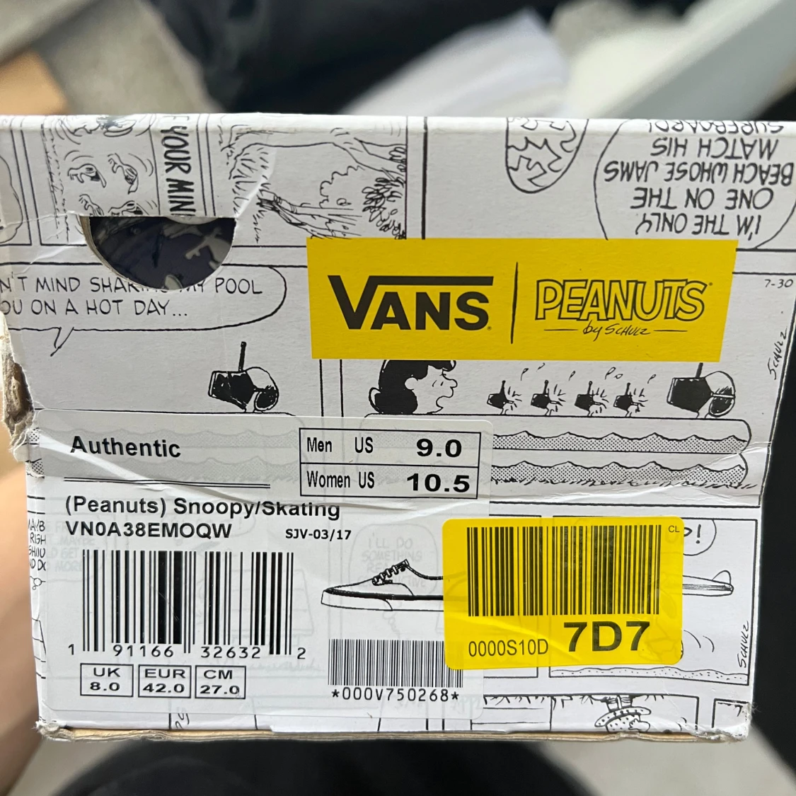 VANS peanuts snoopy skor - 3