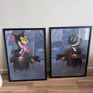 Tavla  - Två tavlor, köpta 500:-/st 