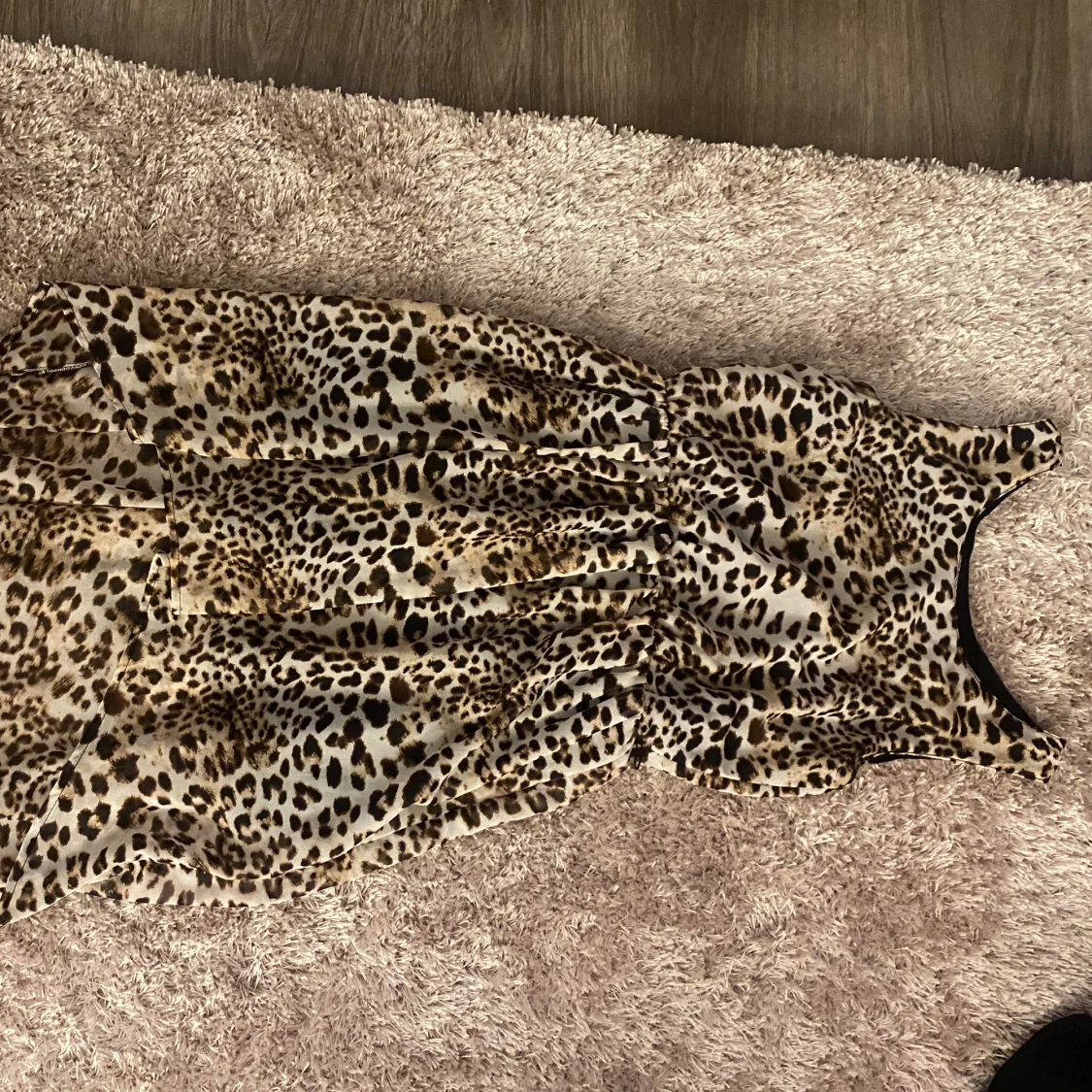 Leopardmönstrad klänning - 92