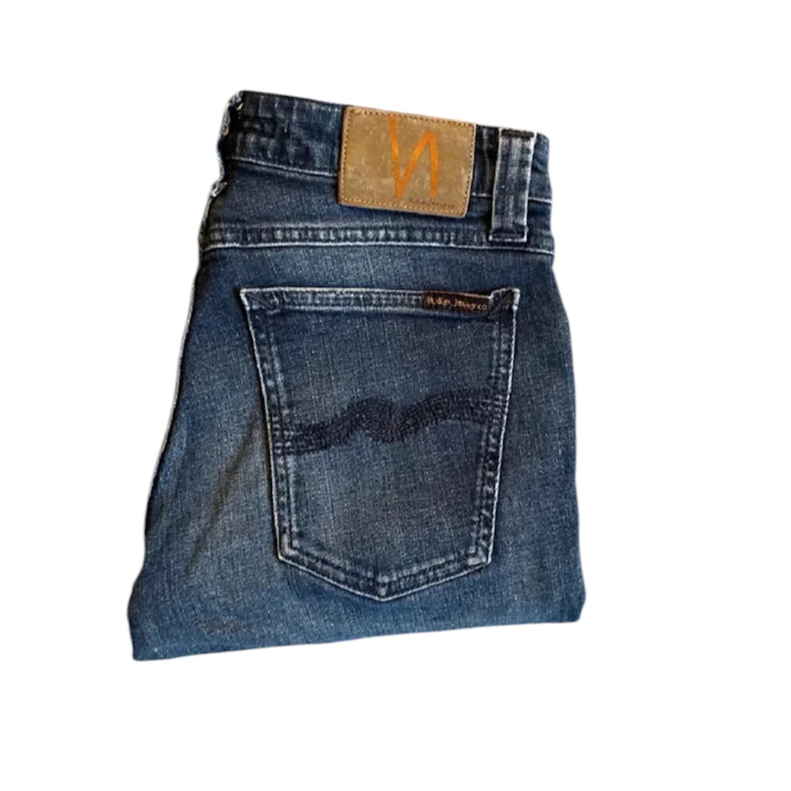 Blå jeans från Nudie Jeans