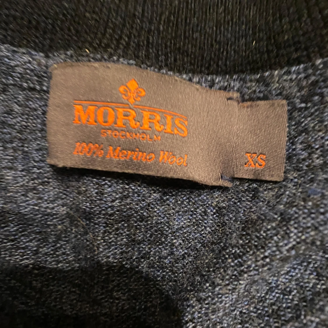 Morris zip 100% merinoull  - 3