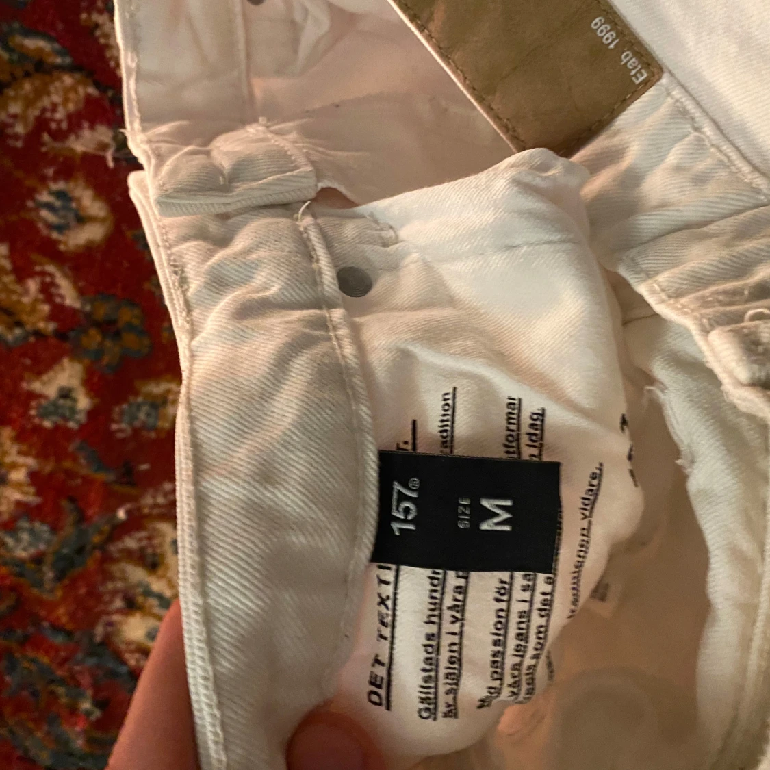 Vita byxor från lager 157 - 3