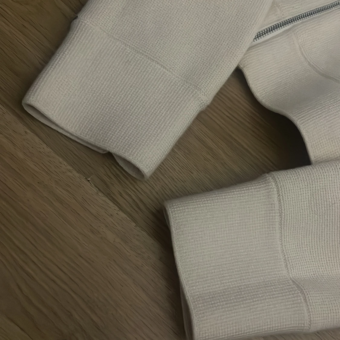 Beige jacka med dragkedja - 3