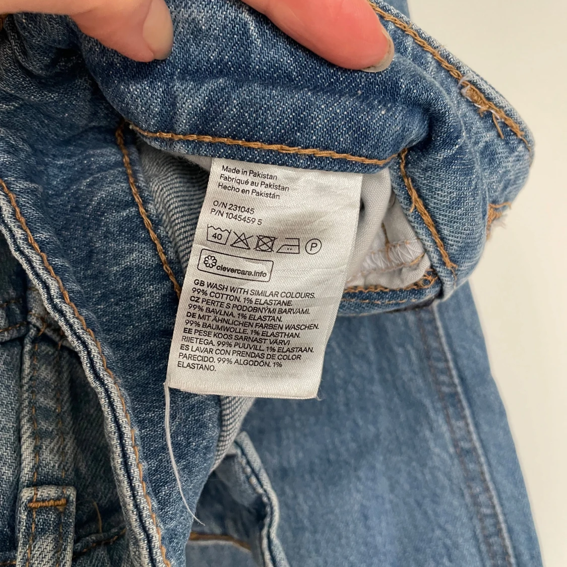 Blå jeans från H&M - 3
