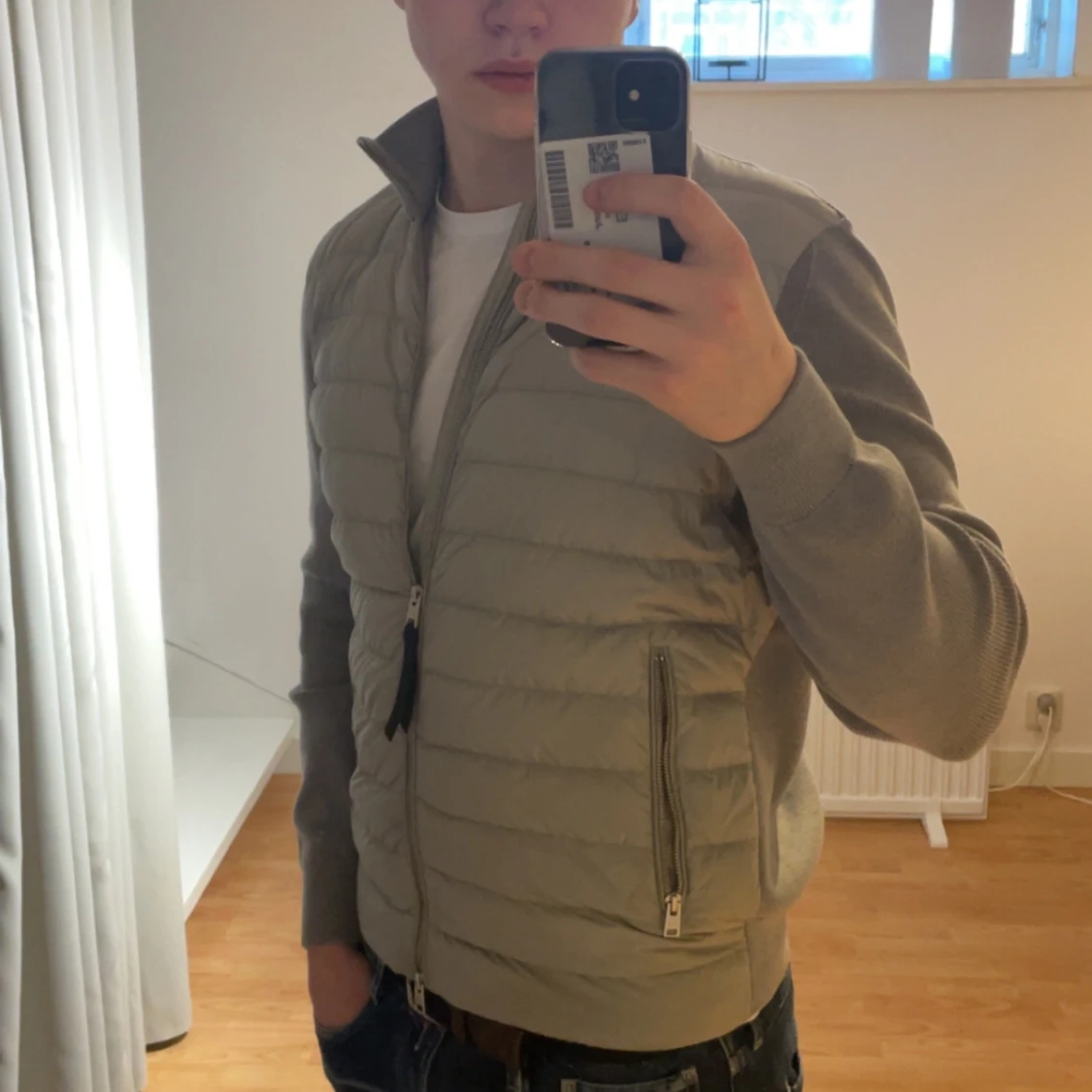 Grå quiltad väst från Woolrich - 1