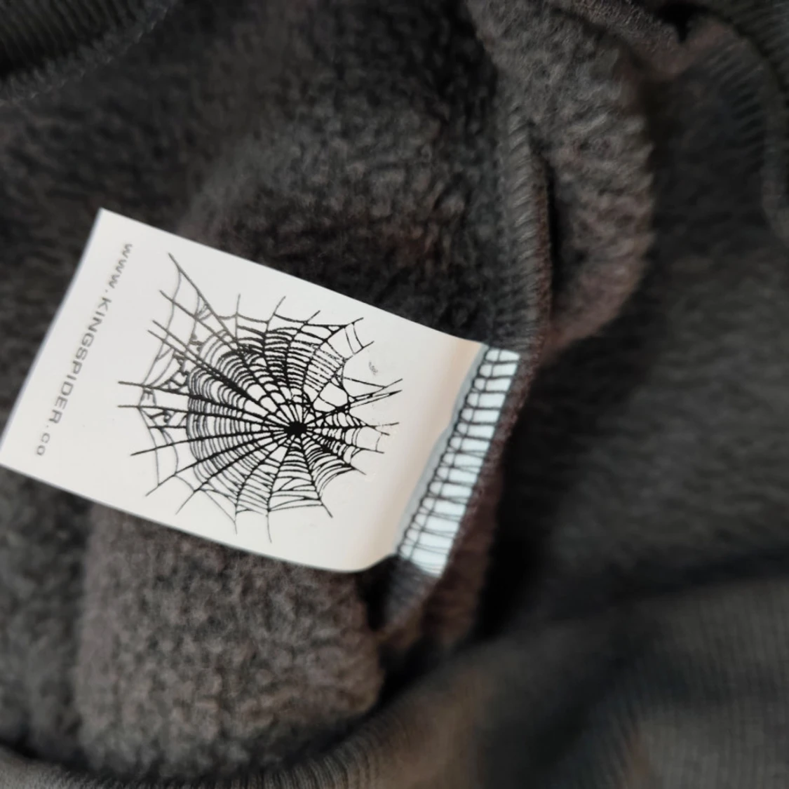 Sp5der hoodie Grå - 3