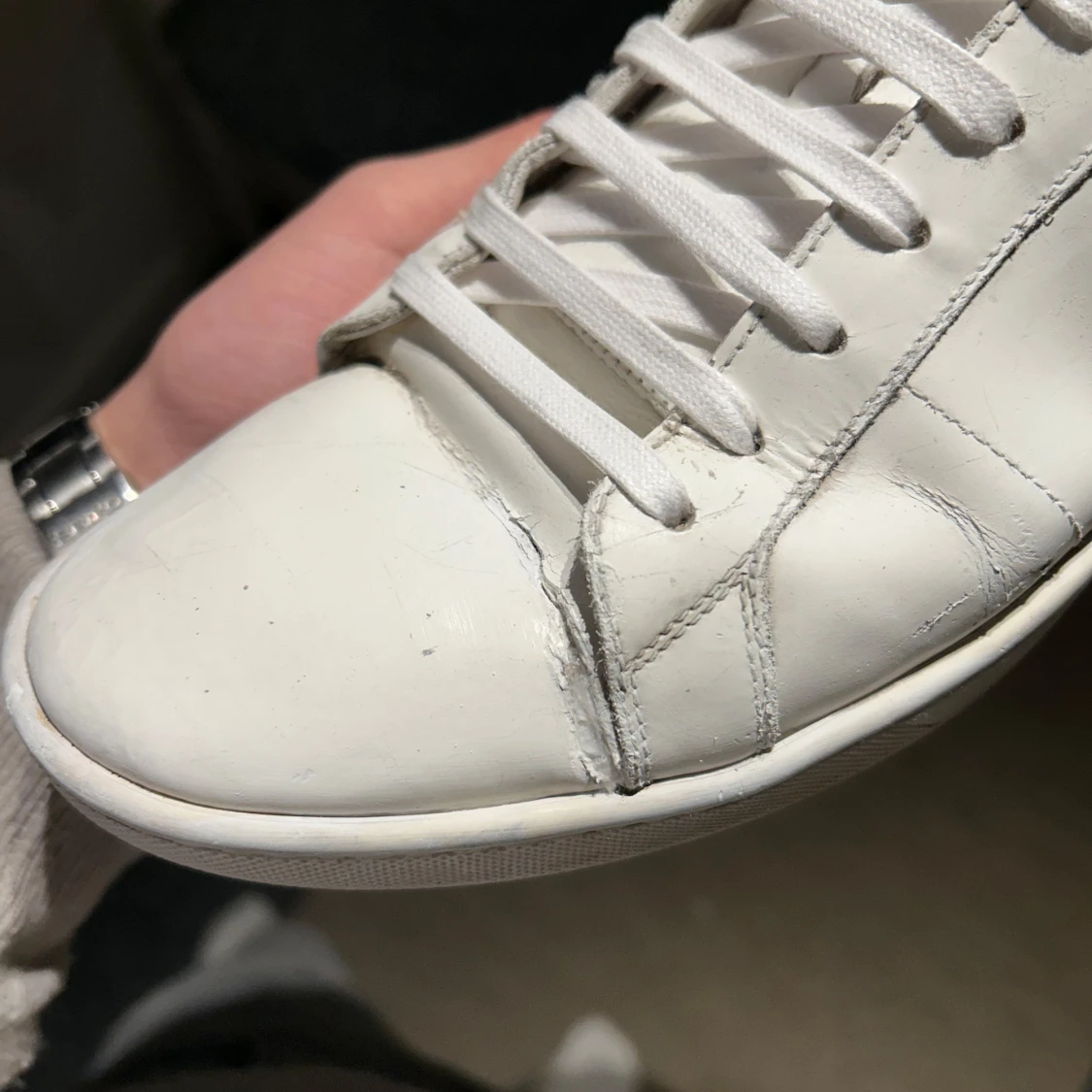 Vita Saint Laurent skor sl/01 lips👄  - 4