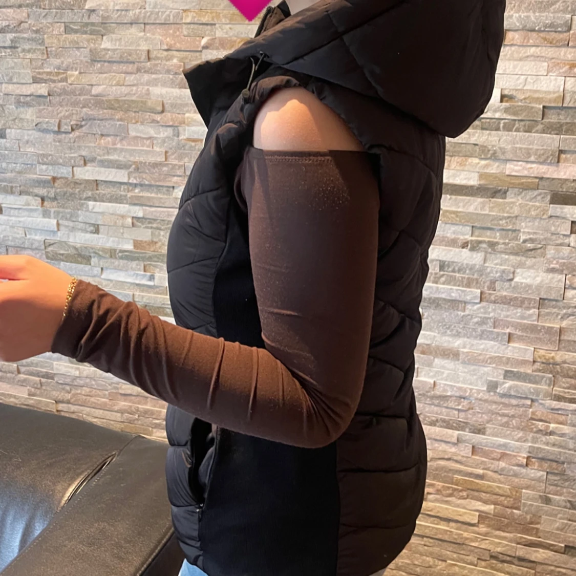 Zara väst i svart  - 90