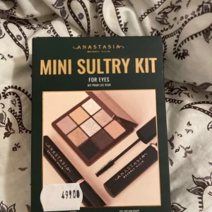 Anastasia ögon smink palett & maskara  - Säljer ett helt nytt och oanvänt ögonsminkset som jag fått i present men inte har behov av, då jag inte använder ögonsmink. Produkterna är i perfekt skick, oöppnade och oanvända. Ordinarie pris i butik är 499 kr. Pris kan diskuteras💓
