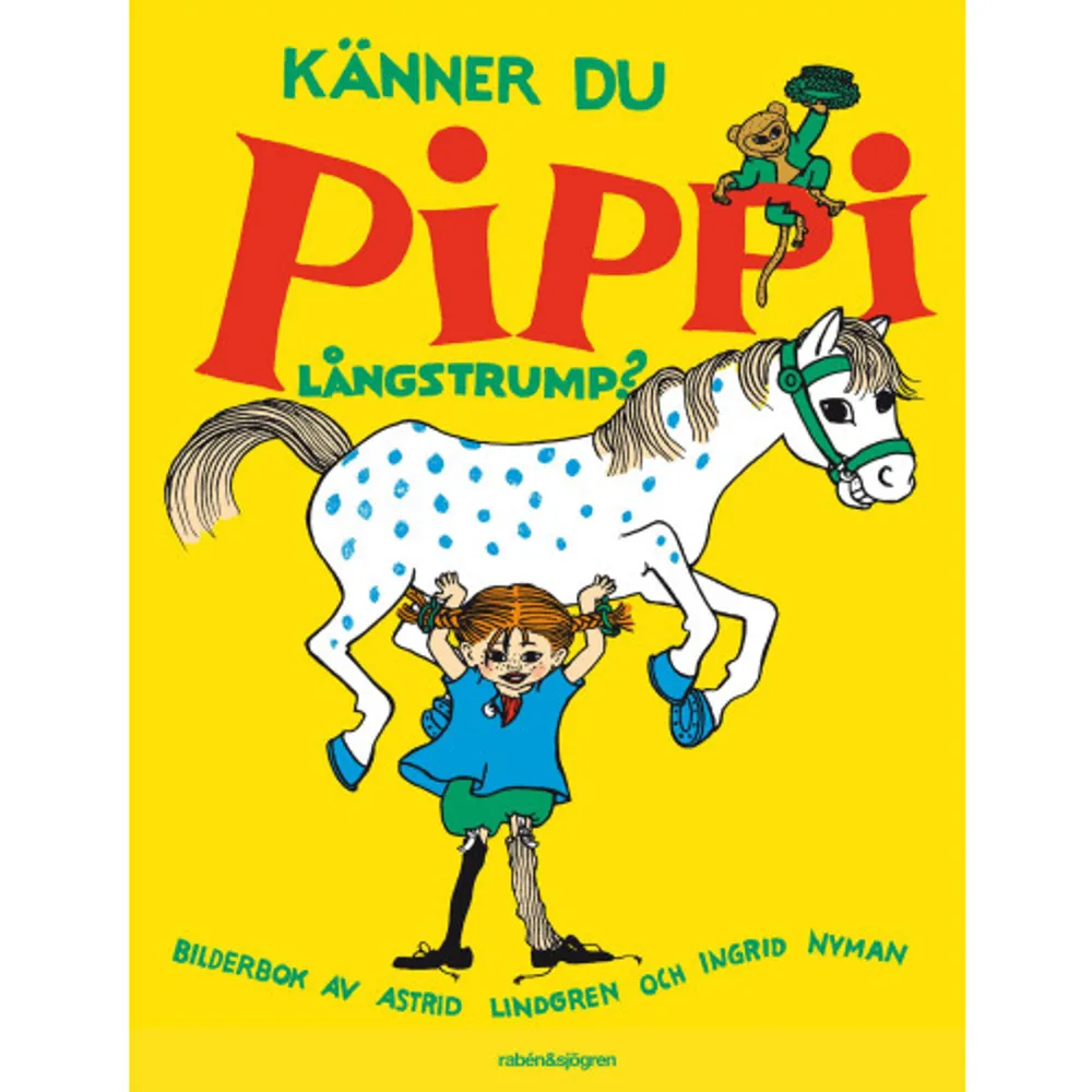 Den älskade klassikern om Pippi Långstrump när hon flyttar in i Villa Villekulla och träffar sina nya lekkamrater, Tommy och Annika. Nu i fin utgåva med lyxig papperskänsla och Ingrid Vang Nymans restaurerade bilder i originalkolorit.Känner du Pippi Långstrump? kom ut första gången 1947. Ingrid Vang Nymans banbrytande bilder står sig än idag och känns fortfarande moderna. Inför denna nyutgåva har en genomgripande restaurering av bilderna skett för att åter få fram de ursprungliga färgerna, så nu kan vi glädja oss åt denna älskade Pippi-bok i originalversion! Dessutom är boken tryckt på extra fint papper för att göra färgerna rättvisa.En fantastisk klassiker som blivit ännu mer fantastisk!    Format Inbunden   Omfång 32 sidor   Språk Svenska   Förlag Rabén & Sjögren   Utgivningsdatum 2015-05-22   Medverkande Ingrid Vang Nyman   ISBN 9789129698442  . Böcker.