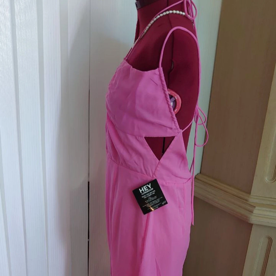 Rosa balklänning från NELLY, stl.40 - Nyskick/oanvänd - 93