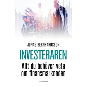 Investeraren : allt du behöver veta om finansmarknaden (inbunden) - Vill du få avkastning på ditt sparande? Bygga upp en egen aktieportfölj? Du kanske siktar på att bli ekonomiskt oberoende? Investeringar i aktier är det överlägset bästa sättet att bygga en förmögenhet. Investeraren ger dig omfattande kunskaper om aktier, obligationer och optioner. Här finns utförliga förklaringar av fundamental och teknisk analys, investerarens psykologi, hur man analyserar aktier som proffsen samt olika placeringsstrategier. Du lär dig att tolka bokslut och nyckeltal, hur man hittar de bästa aktierna, minskar riskerna och undviker fallgroparna. Boken ger förståelse för hur konjunktur, förväntningar, finans- och penningpolitik påverkar börsen. Du lär dig också hur finansiella marknader fungerar (och inte fungerar) och får veta mer om historiska börsbubblor och krascher från holländska tulpanlökar till it-bubblan, subprimekrisen och virtuella kryptovalutor. Investeraren är ett gediget referensverk.Investeraren är en heltäckande, lättläst och underhållande handbok om finansmarknaden för dig som vill investera i aktier, men också för dig som vill lära dig hur börsen fungerar. Denna utgåva är en omfattande omarbetning och utökning av finansklassikern Tradingguiden.JONAS BERNHARDSSON skriver om investeringar och börsen samt arbetar med chefsutbildningar i ekonomi. Han har gett ut ett flertal bästsäljande ekonomiböcker och är en mycket uppskattad pedagog. En oumbärlig bok för dig som vill begripa finansmarknaderna. Den är pedagogisk, rolig, välskriven och ger nyttiga perspektiv. Veckans Affärer om Tradingguiden Den som bara tänker läsa en enda bok om finansmarknaden och aktiesparande i sitt liv ska absolut välja denna. En läsupplevelse och en njutning att ta sig igenom pärm till pärm. Aktiespararen om Tradingguiden    Format Inbunden   Omfång 462 sidor   Språk Svenska   Förlag Lind &amp; Co   Utgivningsdatum 2019-09-12   Medverkande Niklas Lindblad   ISBN 9789178614752  