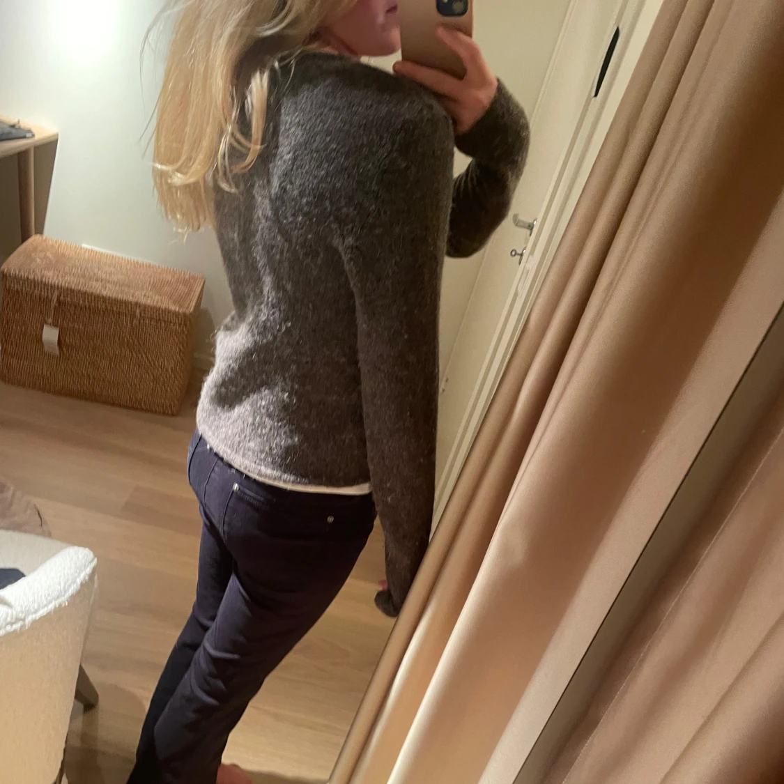 Grå kofta från Gina tricot  - 92